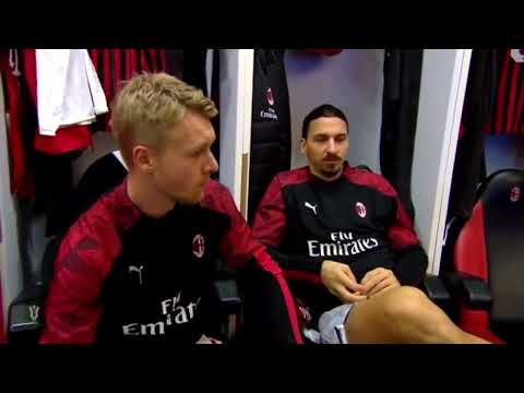 Zlatan Ibrahimovic Gives Simon Kjær Real Estate Advice