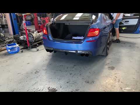 Our BMW M5 F10 Trowing some flames🔥 and banging hard 💥💥💥 #gndmotors London