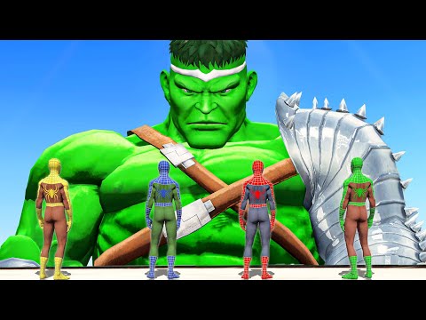 HULK VS SPIDERMAN | Hulk Planet vs Team Spider Man 2002 - What If