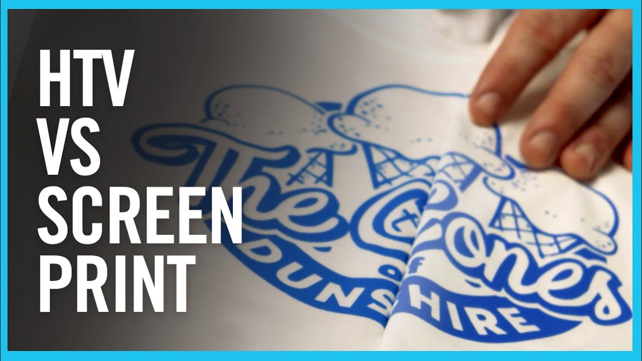 HTV vs Screen Printed Transfers | What To Use When?