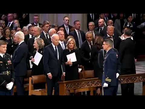 All hail the Power of Jesus Name - President Jimmy Carter Funeral