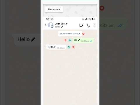 How to Create Fake Whatsapp Chat | Fake Conversations for Social Media Chat #shorts