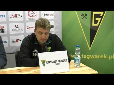 TS Gwarek Tarnowskie Góry - MKS Piast Żmigród 1:0 (0:0). Konferencja prasowa