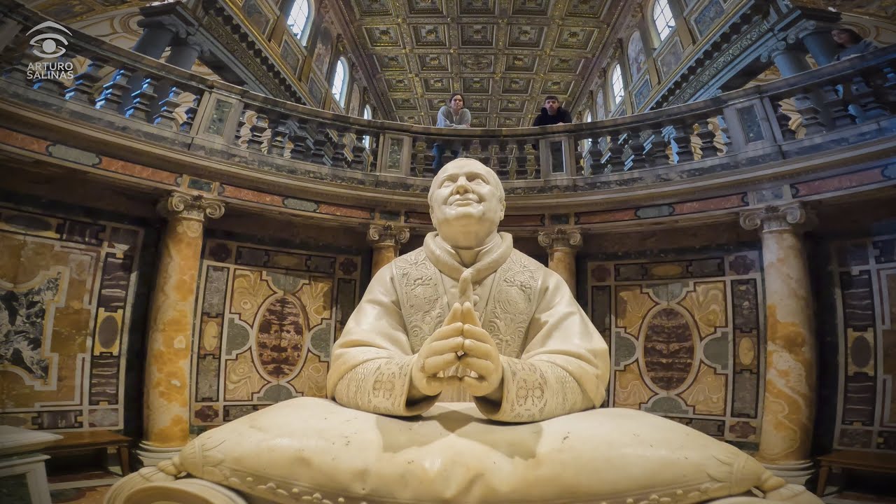 Aquí descansan los restos del Papa Francisco 🕊️Santa Maria Maggiore (4K)