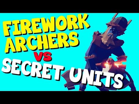 TABS | DESTROYING Secret Units with Firework Archers!