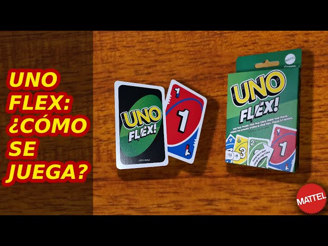 Vídeo relacionado con Mattel Games Juego de Cartas UNO Flex Juego de Mesa Familiar, 2 a 8 Jugadores, +7 años (Mattel HMY99)