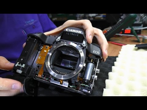 Выпадает в ошибку 20 / Err 20. Зеркальная фотокамера Canon 5D Mark II. РЕМОНТ