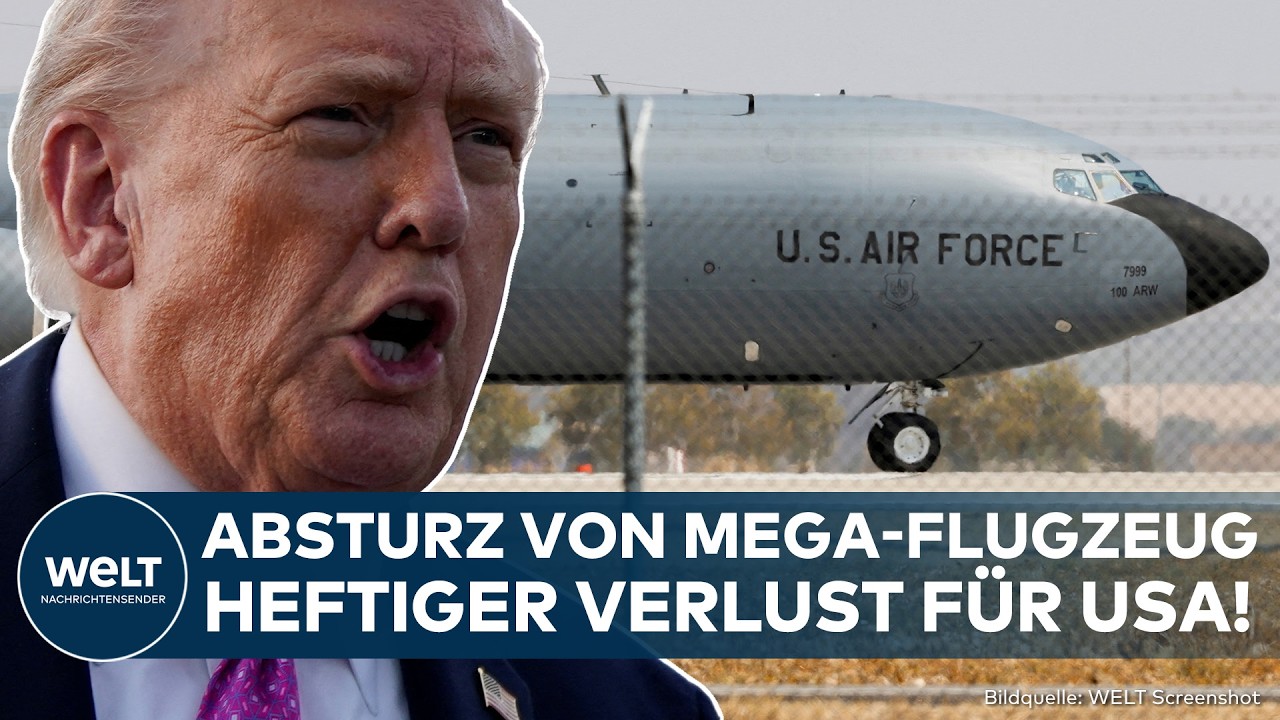 IRAN: Absturz im Krieg! USA verlieren Mega-Flugzeug im Kampf gegen Mullahs