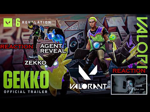 GREATER THAN ONE // Gekko Agent Trailer – VALORANT – Hex Reacts #valorant