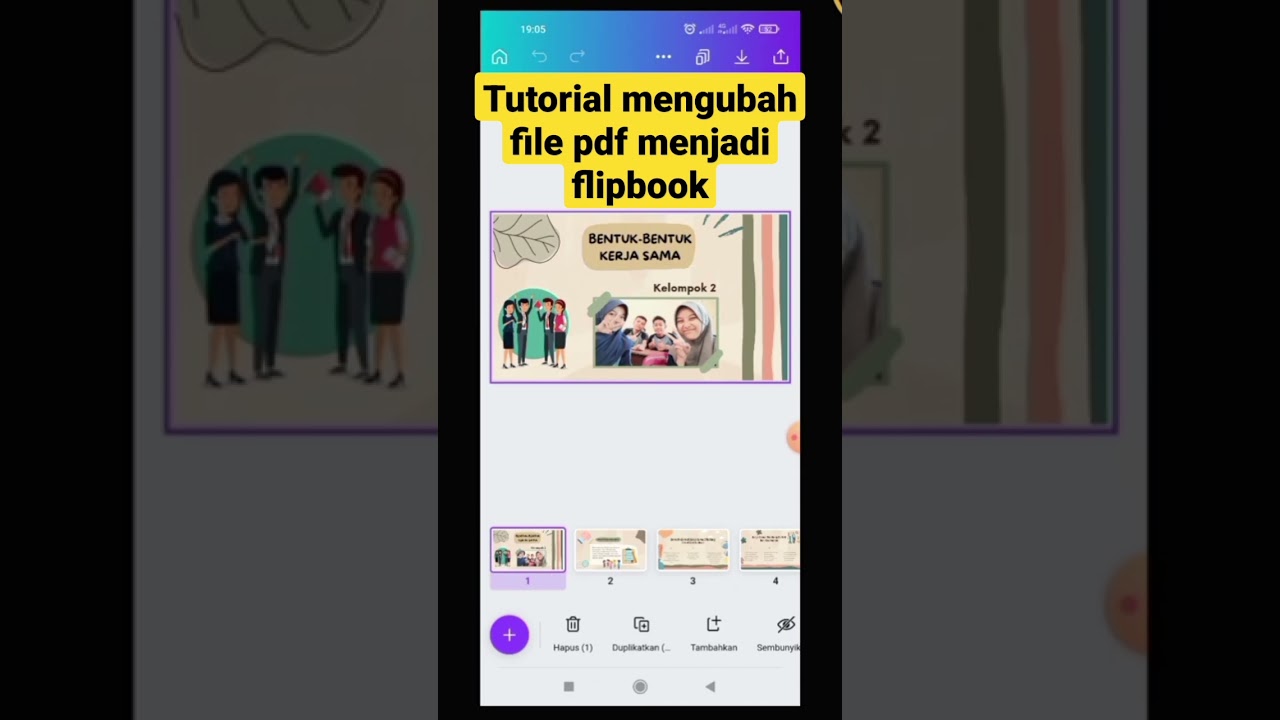 Tutorial mengubah file Pdf menjadi flipbook. selengkapnya simak video lengkapnya di @yl123