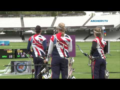 Great Britain v China – recurve women’s team semifinal | London 2012 Olympic Test Event