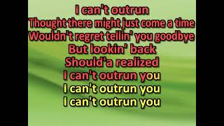Trace Adkins I Can&#39;t Outrun You (karaoke) (by request)
