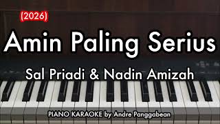 Download lagu Amin Paling Serius (2026) - Sal Priadi & Nadin Amizah | Piano Karaoke by Andre Panggabean mp3