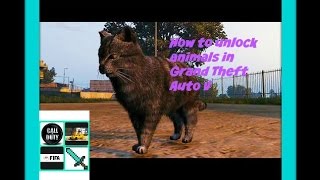 How to unlock animals in GTA5 director mode