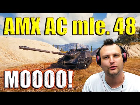 The Cow with Horns: Besf of AMX AC mle. 48! | World of Tanks