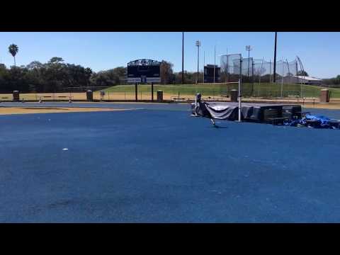 Inika McPherson - High Jump Approach Training