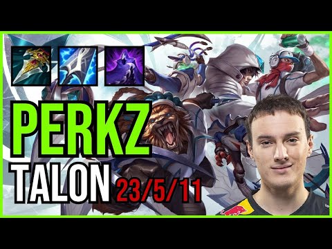 PERKZ - TALON - NA Grandmaster - Patch 11.5 QUADRAKILL