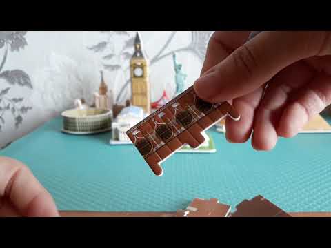 ASMR 3D ПАЗЛ СПАССКАЯ БАШНЯ СОБИРАЕМ И ШУРШИМ