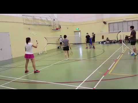 Badminton Friendly Match .8-10-2017(12)