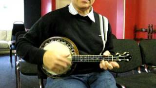 Peter Denmark demonstrating Formby Fan Stroke (2 of 2)