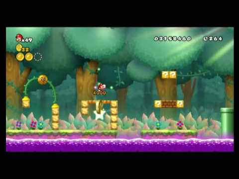 New Super Mario Bros. Wii - Star Coin Location Guide - World 5-3 | WikiGameGuides
