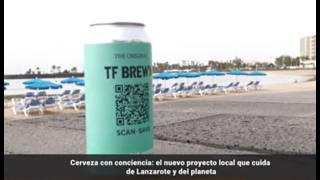 Una cerveza artesanal hecha en Lanzarote que ayuda a cuidar el planeta