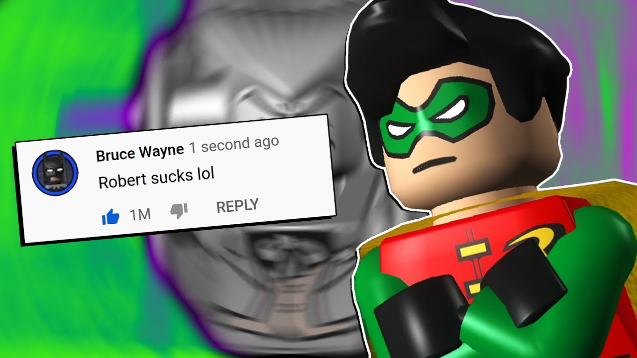 Every Single Time Robert Got Bullied In Lego Batman (compilation)