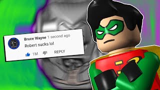 Every Single Time Robert Got Bullied In Lego Batman (compilation)