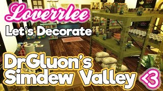 Decorating DrGluon's Stardew Valley Sims 4 Build!