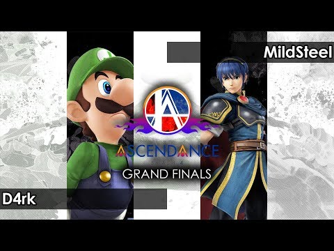 Smash 4: D4rk (Luigi) V MildSteel (Marth/Shulk) - Ascendance 73 Tournament SSB4