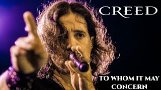 CREED - TO WHOM IT MAY CONCERN | LEGENDADO PT-BR/EN