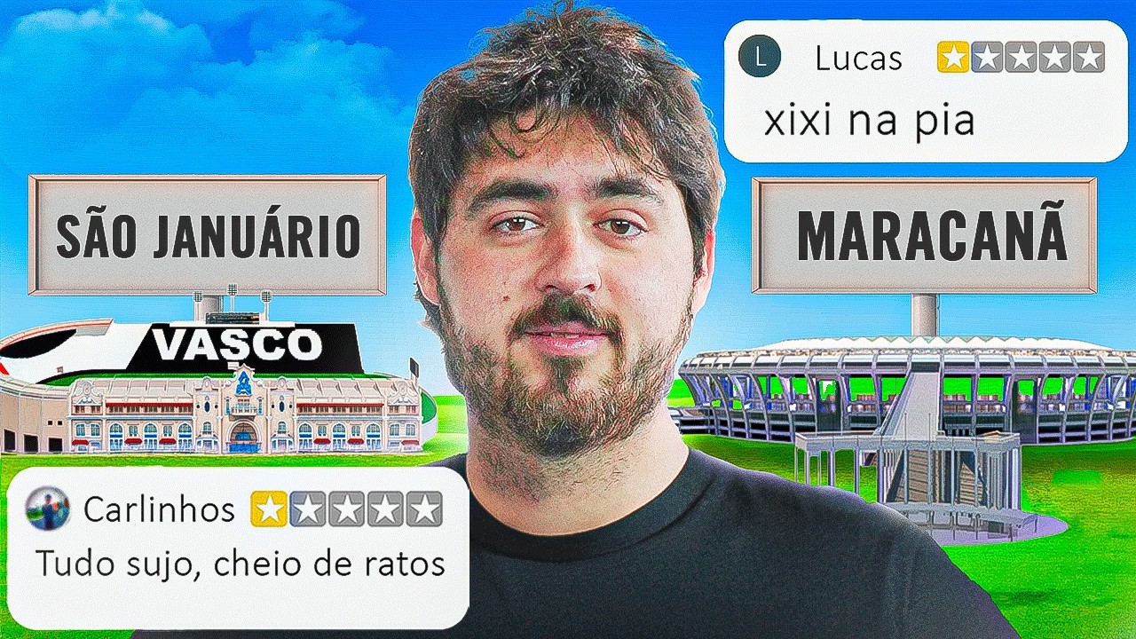 Fui a Todos os Estádios do Rio e Avaliei QUAL É O PIOR!