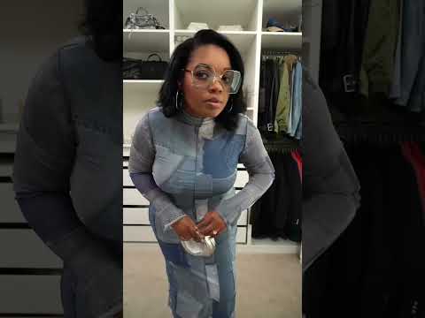 Spring Trend Styling Denim | Patchwork Denim outfit Idea