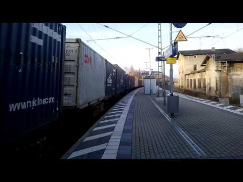 Ludmilla,BR232, in Doppeltraktion in Netzschkau