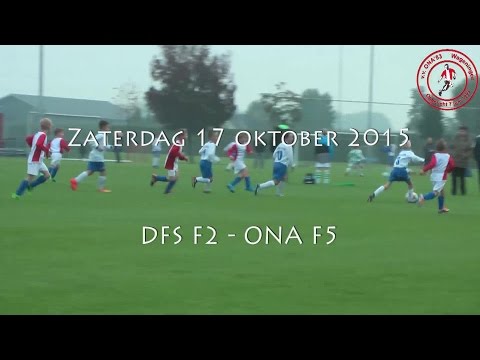 DFS F2 - ONA F5 zaterdag 17 oktober 2015