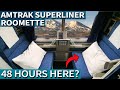 Amtrak SLEEPER CAR Tour Roomette Review First Class Experience