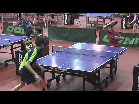 Владимир АНУФРИЕВ vs Андрей ЦВЕТКОВ (Полная версия), Настольный теннис, Table Tennis