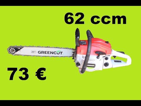 Kettensäge Greencut GS620X im Test