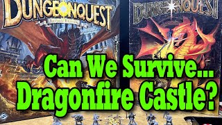 DungeonQuest - Can We Survive Dragonfire Castle? (Play Through)
