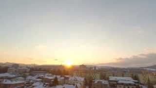 preview picture of video 'Sunset timelapse | Žilina, KROS'