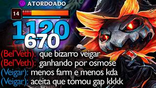 TILTANDO OS MESTRES DE VEIGAR JUNGLE 🧙‍♂️ KKKKKK