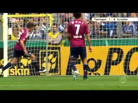 (DFB Pokal) FC Teningen 1-11 FC Schalke 04 - 31/07/11 * All Goals and Highlights * (HD)