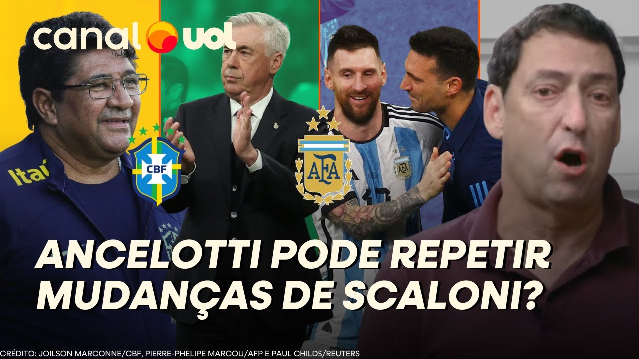 SALÁRIO ALTO DE ANCELOTTI? PVC LEMBRA DE PEDIDO DE SCALONI PARA ARGENTINA DE MESSI VOLTAR AO TOPO