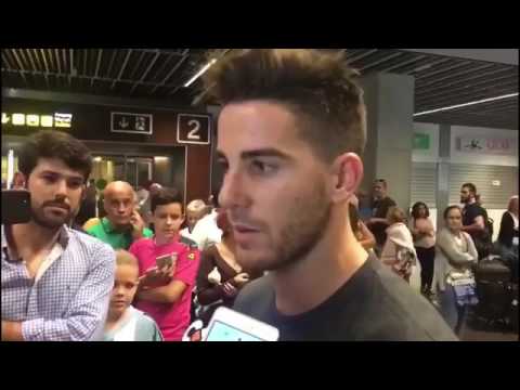 [📹] Las primeras palabras de Leandro Chichizola a su llegada a Gran Canaria.