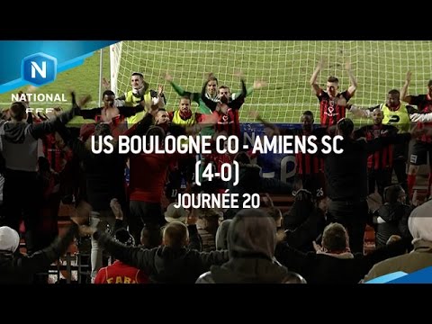 J20 : US Boulogne CO - Amiens SC (4-0), le résumé