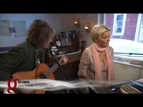 Stefan Sundström & Tina Ahlin - Blonde (Live Go'Kväll 2010).avi