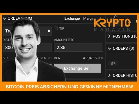 BITCOIN PREIS ABSICHERN UND GEWINNE MITNEHMEN!