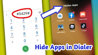 How To Hide Apps In Dialer In Realme, Oppo, Vivo, Redmi, & Samsung Phones🔥