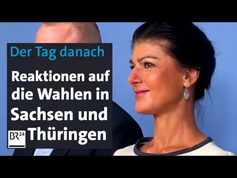 Der Tag danach: Reaktionen auf die Wahlen in Sachsen und Thüringen | BR24