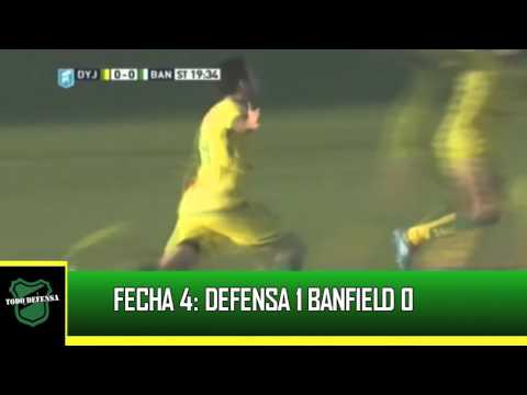 Defensa 1 Banfield 0  Torneo de Primera 2015